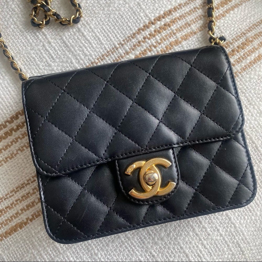 Vintage Chanel Mini Square Flap Bag